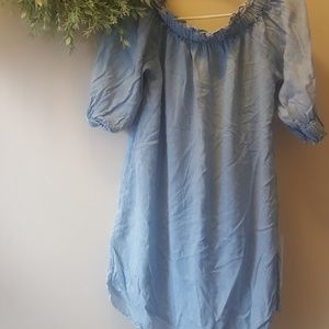 Style Envy off the shoulder dress.